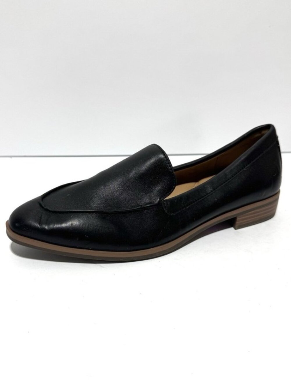 Cushionaire Womens Belmont Loafer Black Size 8.5 M